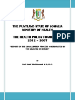 4 Puntland HPF Process and Consultations Report