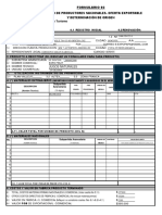 Formulario para Registro Como Productor Nacional