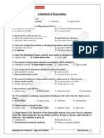 Adjustment Depreciation MCQ S