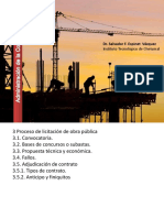 Clases de Administración de La Construcción. Tema Licitación y Contratación