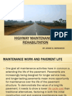 Highway Maintenance & Rehabilitation: By: Jemar G. Bernardio