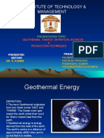 Geothermal Energy Classroom Presentation