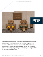 The Role and Components of Fire Department Connections PDF