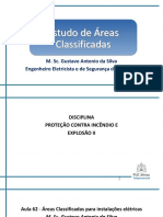 Estudo de Áreas Classificadas. M. Sc. Gustavo Antonio Da Silva PDF