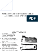 Architecture of Buddhist Chaitya Vihara