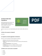 Android Interview Questions - Javatpoint1 PDF