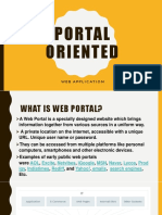 Portal Oriented