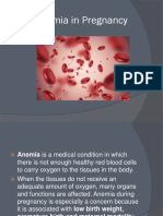 Anemia in Pregnancy