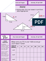 Trigonometry Exact Values: IGCSE