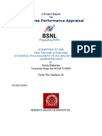 360 Degree Performance Appraisal: A Project Report On