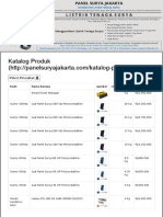 Katalog Produk - Panel Surya Jakarta, Panel Surya Murah, Panel Surya, Harga Panel Surya, Panel Tenaga Surya, Harga Tenaga Surya, Jual Panel Surya