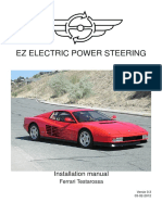 Ez Electric Power Steering: Installation Manual