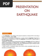 Presentation ON Earthquake