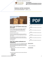 Diferença Entre Madeiras - Qual Madeira Escolher para Portas e Janelas - PDF