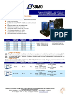 275kw Diesel Generator Datasheet J275u (English)