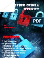 CYBER Crime & Security: BY:-Aditi Gupta