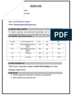 Nandinee Shakya Resume