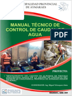 Manual Tecnico de Manejo de Caudal de Truchas