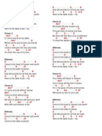 Table of Plenty With Chords