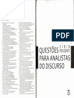 Observações Esparsas Sobre Discurso e Texto - Sírio Possenti PDF