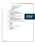 002 Pathology MCQ ACEM Primary Cardiovascular