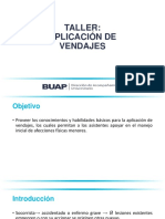 Taller de Aplicación de Vendajes