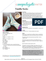 Vanilla Socks Ciorapi Tricotați