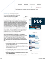 Preventing Damage To Motor Bearings