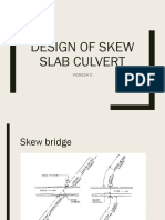 Skew Bridge Design