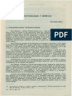 Estructuralismo y Derecho PDF