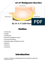 Management of Malignant Ascites