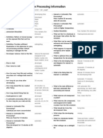 X-Ray Film Processing Information