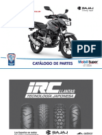 Manual de Partes Pulsar 135 LS PRO PDF