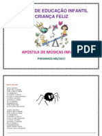 Apostila de Músicas Infantis PDF