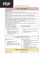 Ubd Template