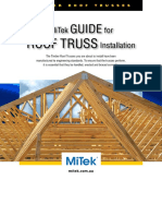 MiTek Guide For Roof Truss Installation PDF