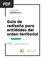 Guía de Rediseño para Entidades Del Orden Territorial - Versión 2 - Junio 2018 PDF