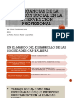 Implicancias de La Cuestión Social en La Intervención