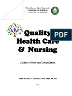 Quality Health Care and Nursing PDF