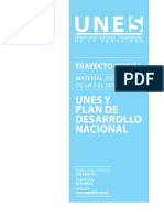 Material Didáctico Unes y Plan de Desarrollo Nacional