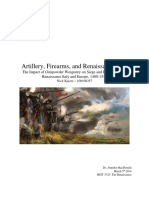 Artillery, Firearms, and Renaissance Italy