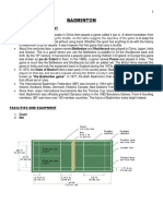 Badminton: History and Development