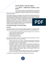 Estados de Fuentes y Usos de Fondos