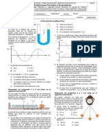 EVALUACION ACUMULATIVA - Movimiento Armónico Simple