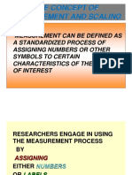 Measurement Scale