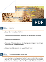 Environmental Protection in Mining Areas and Reclamation