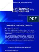 Environmental, Geological and Mining Risk Inspection in Mongolia