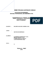 Empresas Peruanas Exitosas