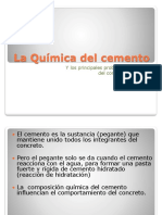 La Química Del Cemento