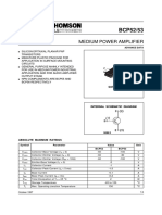 Medium Power Amplifier: Advance Data